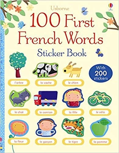 100 First Words In French Sticker Book