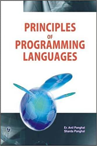 Principles of Programming Languages?