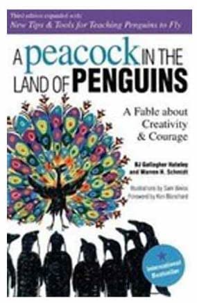 A Peacock in the Land of Penguins