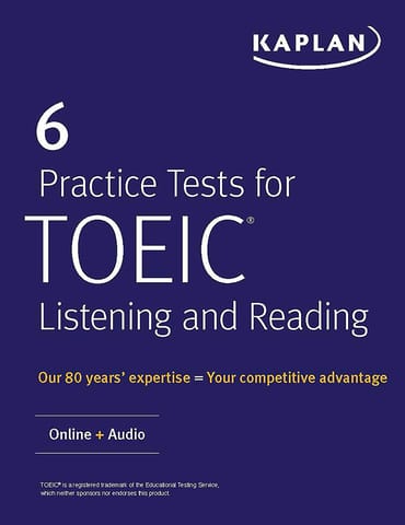 6 PRACTICE TEST FOR TOEIC
