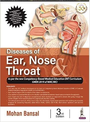 Diseases Of Ear, Nose & Throat