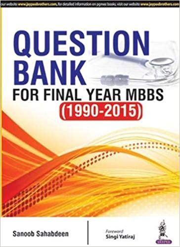 Question Bank For Final Year Mbbs (1990-2015)