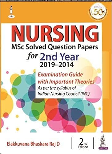 Nursing Msc Solved Question Papers For 2Nd Year 2019-2014