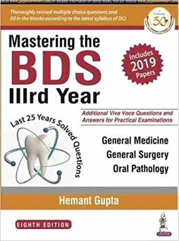 Mastering The Bds Iiird Year (Last 25 Years Solved Questions)