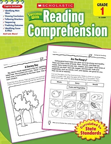 Success With Reading Comprehension Grade 1