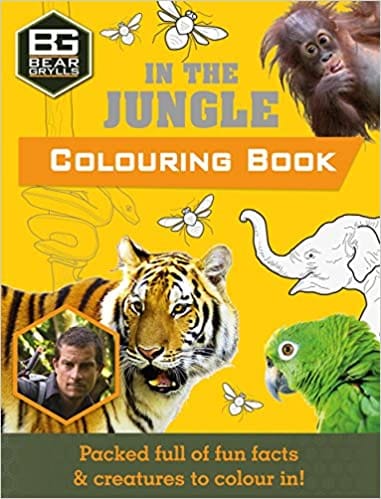 Bear Grylls Colouring Books: In The Jungle
