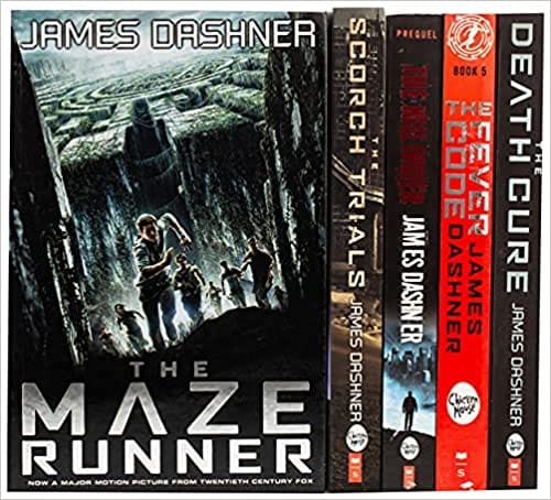 Maze Runner Box Set Of 5 Books