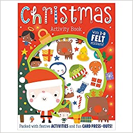 Christmas Activity Book (With Felt Stickers)
