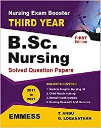 Nursing Exam Booster Third Year B.Sc. Nursing Solved Question Papers