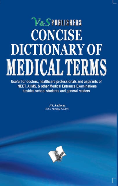Concise Dictionary Of Medical Terms