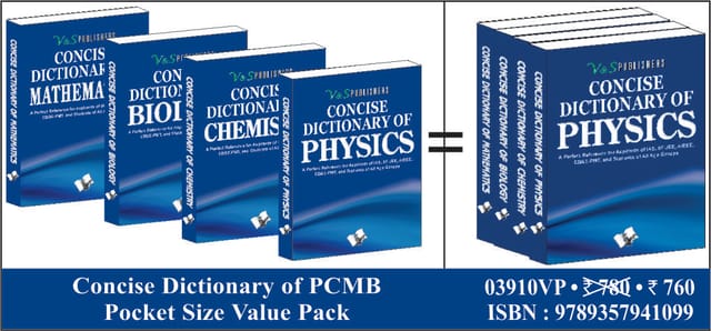 Concise Dictionary Of PCMB Pocket Size Value Pack