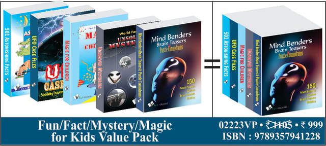 Fun/Fact/Mystery/Magic/ For Kids Value Pack