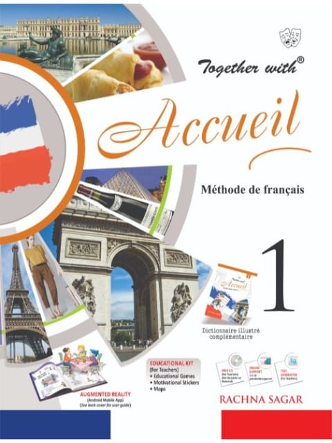 Together with Accueil Text Book Level 1 for Class 6