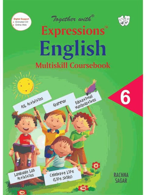 Together With ICSE Expressions English MCB (MultiSkill Coursebook) for Class 6