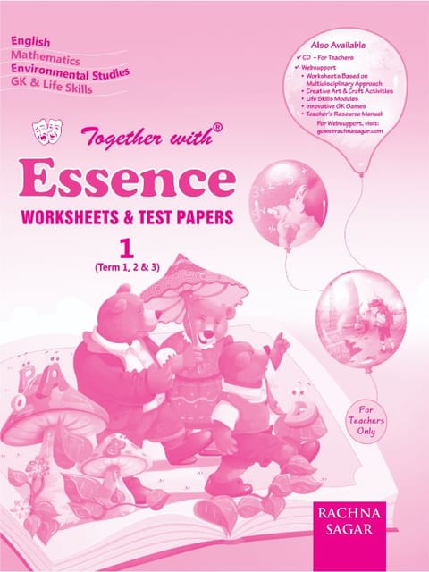 Together with Essence Worksheets for Class 1