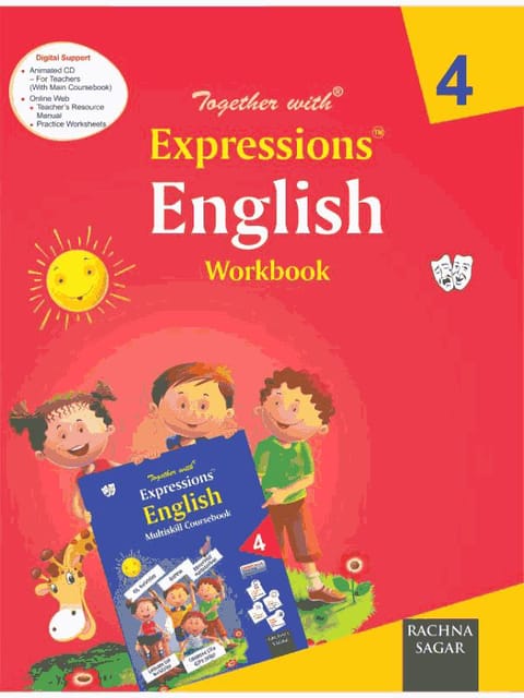 Together with Expressions English Work Book for Class 4