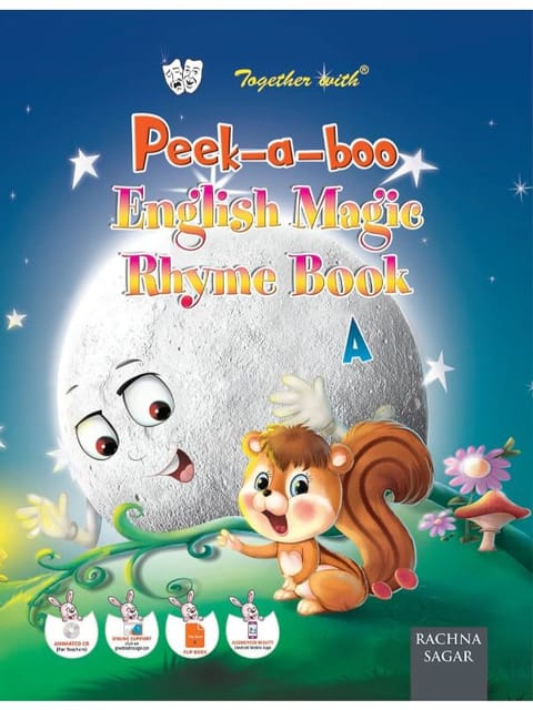 Together With Peek a boo English Magic Rhyme Book A for Nursery