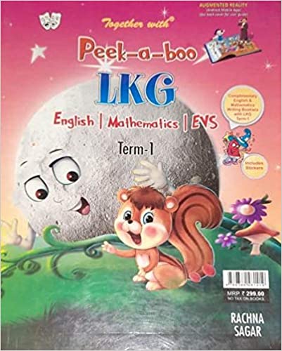 Peek a boo LKG English | Mathematics | Evs Term - 1 (Paperback)