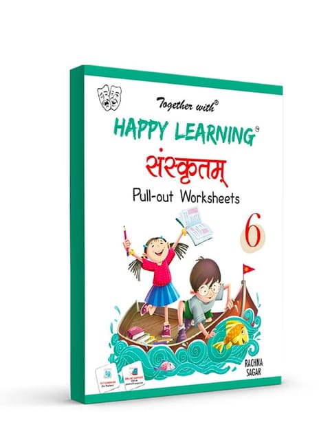Happy Learning Pullout Worksheets Sanskrit for Class 6?Tapa blanda