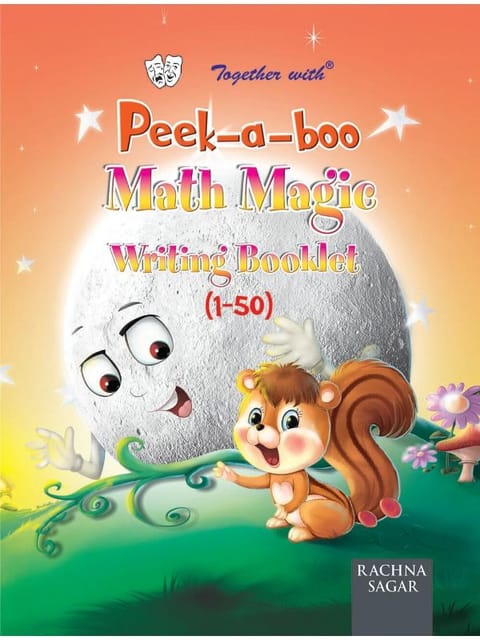 Together With Peek a boo Maths Magic Writing Booklet 1 to 50 for Class LKG