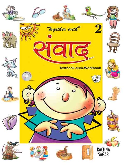 Together With Samvad Hindi Text Book cum Work Book for Class 2