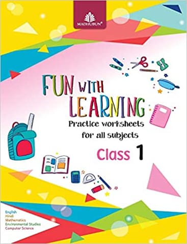 Fun with Learning Practice Worksheets for Class 1
