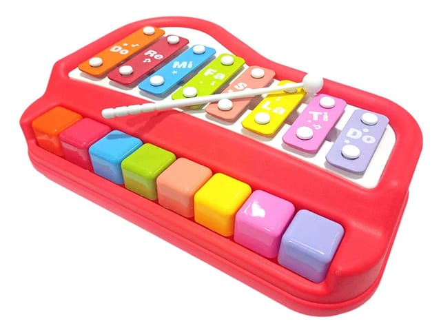 Xylophone Piano with 8 keys (Multicolor)