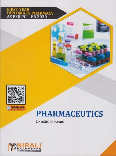 PHARMACEUTICS (First Year FY Diploma Pharmacy - PCI's ER 2020)
