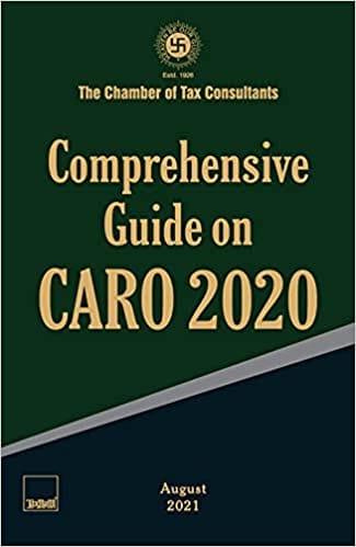 Taxmanns Comprehensive Guide on CARO 2020