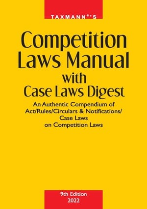 Competition Laws Manual With Case Laws Digest
