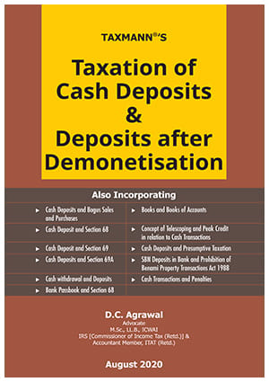 Taxation of Cash Deposits & Deposits after Demonetisation