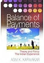 Balance of Payments : Theory and Policy?The Indian Experience