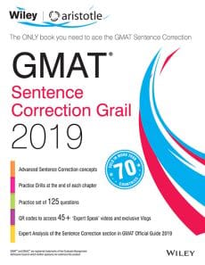 Wiley's GMAT Sentence Correction Grail 2019