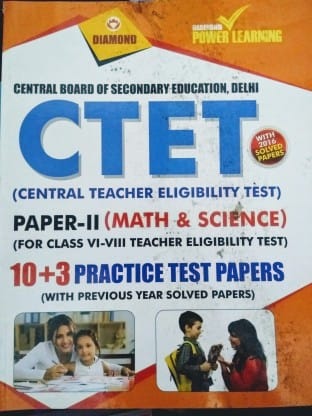 Cbse-Ctet Paper-Ll (Maths&Science) 10+3 Practice Test Papers With Previous Years Solved Papers 2018  (English, Paperback, Diamond Publication)