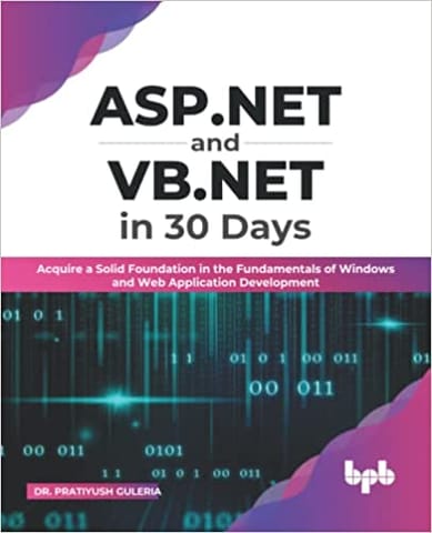 Asp.Net And Vb.Net In 30 Days?