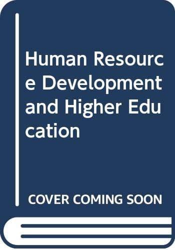 Human Resource Development and Higher Education: Quality and Management
