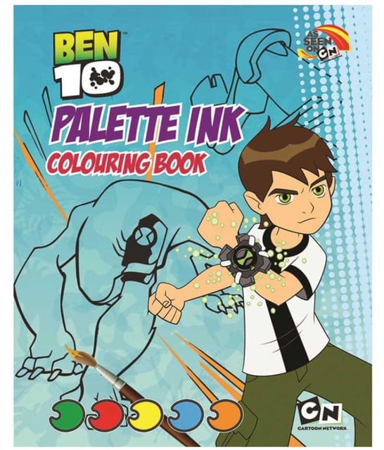 Palette Ink Colouring Book
