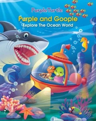 Purple And Goople Explore The Ocean World