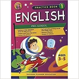 PRE-PRIMARY ENGLISH PRACTICE BOOK LEVEL - 1
