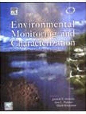 Environmental Monitoring And Characterization