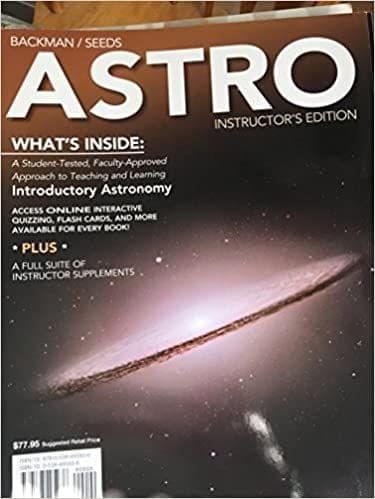 Backman/Seeds ASTRO, Instructor's edition