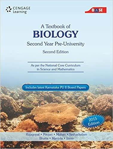 A Textbook of Biology (Second Year Pre - University): Includes Latest Karnataka PU 2 Board Papers