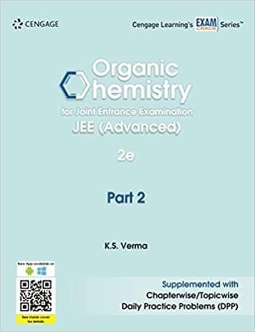 ORGANIC CHEMISTRY FOR JOINT ENTR EXAM JEE (ADV) : PART 2 2ND ED