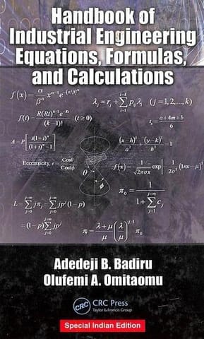Handbook Of Industrial Engineering Equations Formulas & Calculations