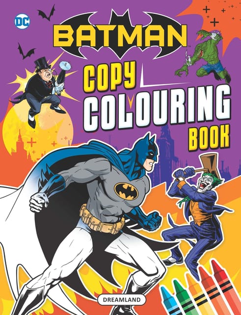 Batman Copy Colouring Book by Dreamland Publications - 9789394767744