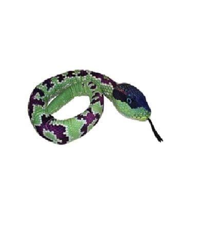 Snake green & purple 54 ''