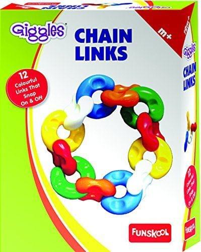 Funskool - 1401000 Chain Links, multicolor