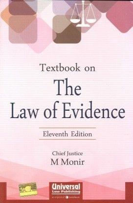 Textbook On The Law Of Evidence??