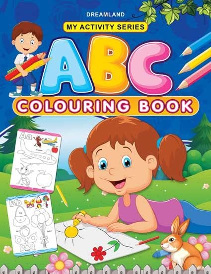 My Activity- ABC Colouring Book : Interactive & Activity  Children Book