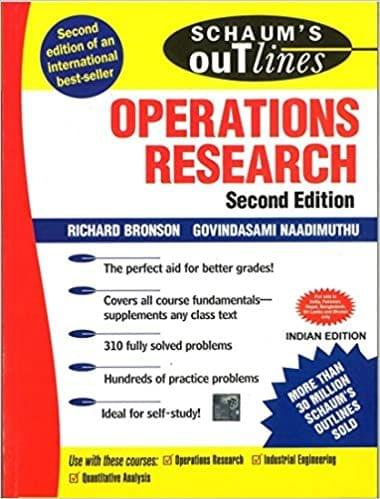 Outline Of Operations Research